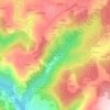 Covela topographic map, elevation, terrain