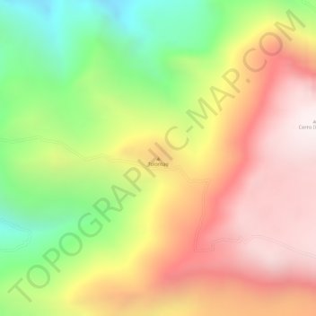 Tolontag topographic map, elevation, terrain