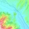 Poppi topographic map, elevation, terrain