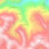 Rodeopampa topographic map, elevation, terrain