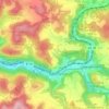 Hunas topographic map, elevation, terrain