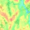 Gusserane topographic map, elevation, terrain