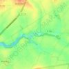 Le Prieuré topographic map, elevation, terrain