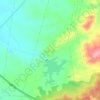 Qibla Bandi topographic map, elevation, terrain
