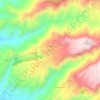 Terreti topographic map, elevation, terrain