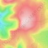 Cairn of Claise topographic map, elevation, terrain
