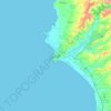 Latakia topographic map, elevation, terrain
