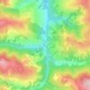 Răchițele topographic map, elevation, terrain