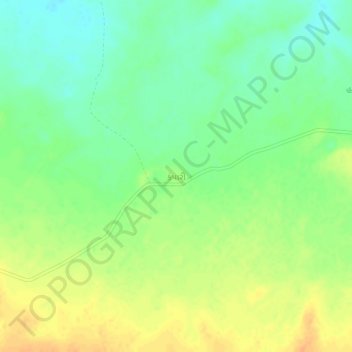 Kanpar topographic map, elevation, terrain