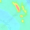 San Cristobal topographic map, elevation, terrain