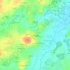 La Ville Boudet topographic map, elevation, terrain