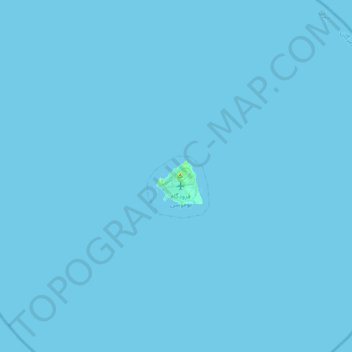 ابوموسی topographic map, elevation, terrain