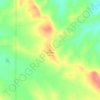 Beehive topographic map, elevation, terrain