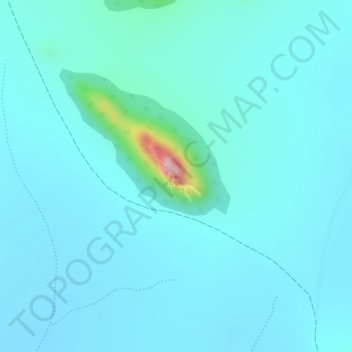 Dibis topographic map, elevation, terrain