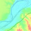 Fee topographic map, elevation, terrain