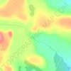 Lövlund topographic map, elevation, terrain