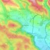 Stempeda topographic map, elevation, terrain