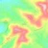 Bossoroca topographic map, elevation, terrain