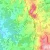 Sermonde topographic map, elevation, terrain