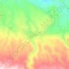 Zoniana topographic map, elevation, terrain