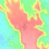 Sheep Mountain Table topographic map, elevation, terrain