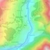 Sharbo topographic map, elevation, terrain