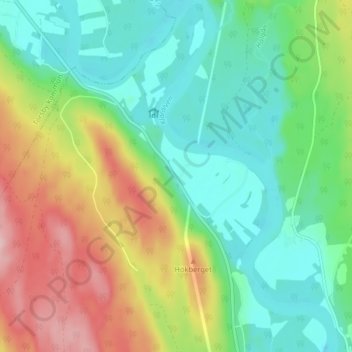Norra Loffstrand topographic map, elevation, terrain