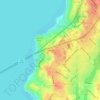 Glen Hill topographic map, elevation, terrain