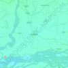 Barpeta topographic map, elevation, terrain