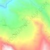 Colaya topographic map, elevation, terrain