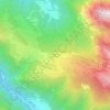 Frontignano di Ussita topographic map, elevation, terrain