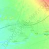 Bampur topographic map, elevation, terrain