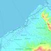 Anyer topographic map, elevation, terrain