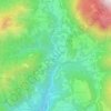Rosolo topographic map, elevation, terrain