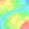 Bangin topographic map, elevation, terrain