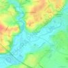 Le Gros Noyer topographic map, elevation, terrain