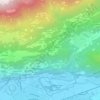 Serone topographic map, elevation, terrain