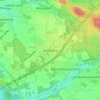 Kornburg topographic map, elevation, terrain
