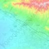 Hashtgerd topographic map, elevation, terrain