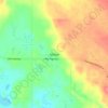 McRae topographic map, elevation, terrain