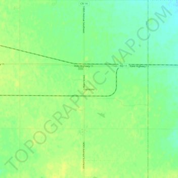 Geneseo topographic map, elevation, terrain