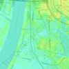 University Terrace topographic map, elevation, terrain