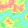 Kayapa topographic map, elevation, terrain