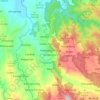 Kandangserang topographic map, elevation, terrain
