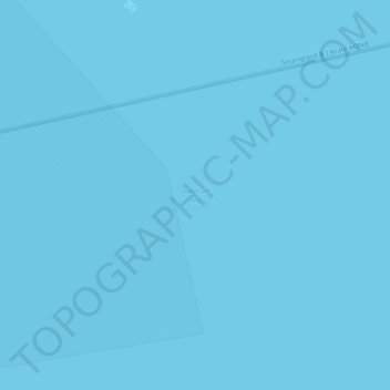 Dundrum Bay topographic map, elevation, terrain