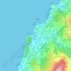 Loira topographic map, elevation, terrain