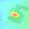 Monte Agudo topographic map, elevation, terrain