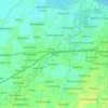 Tirto topographic map, elevation, terrain
