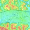 Country Villas topographic map, elevation, terrain