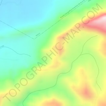 Serra do Mucuripe topographic map, elevation, terrain